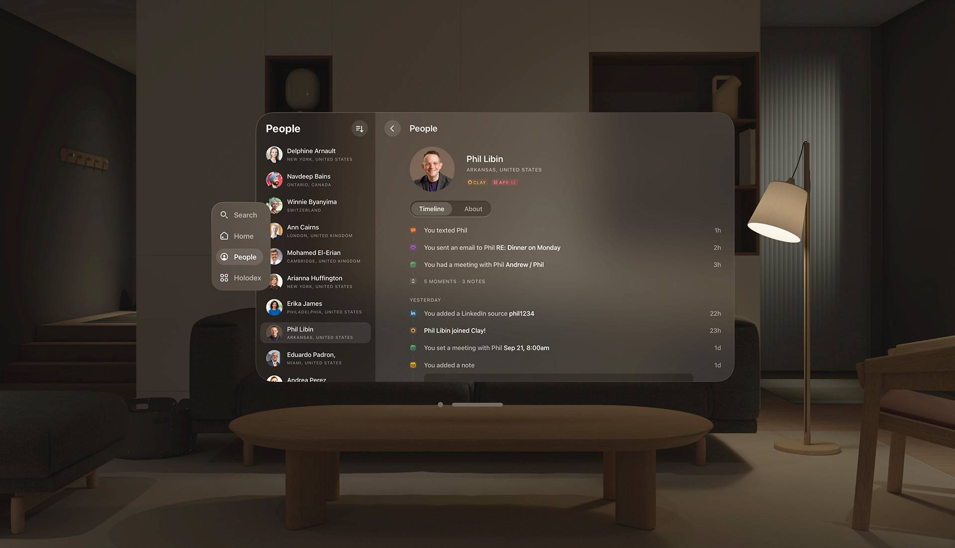 A Full VisionOS App Experience