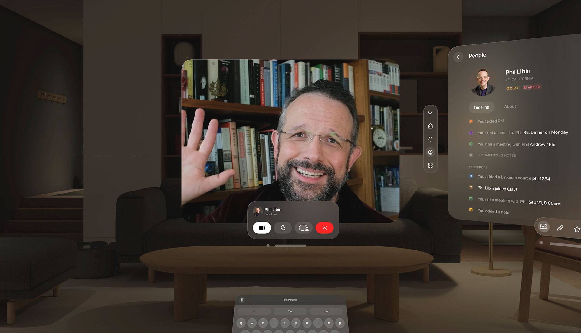 FaceTime Split View