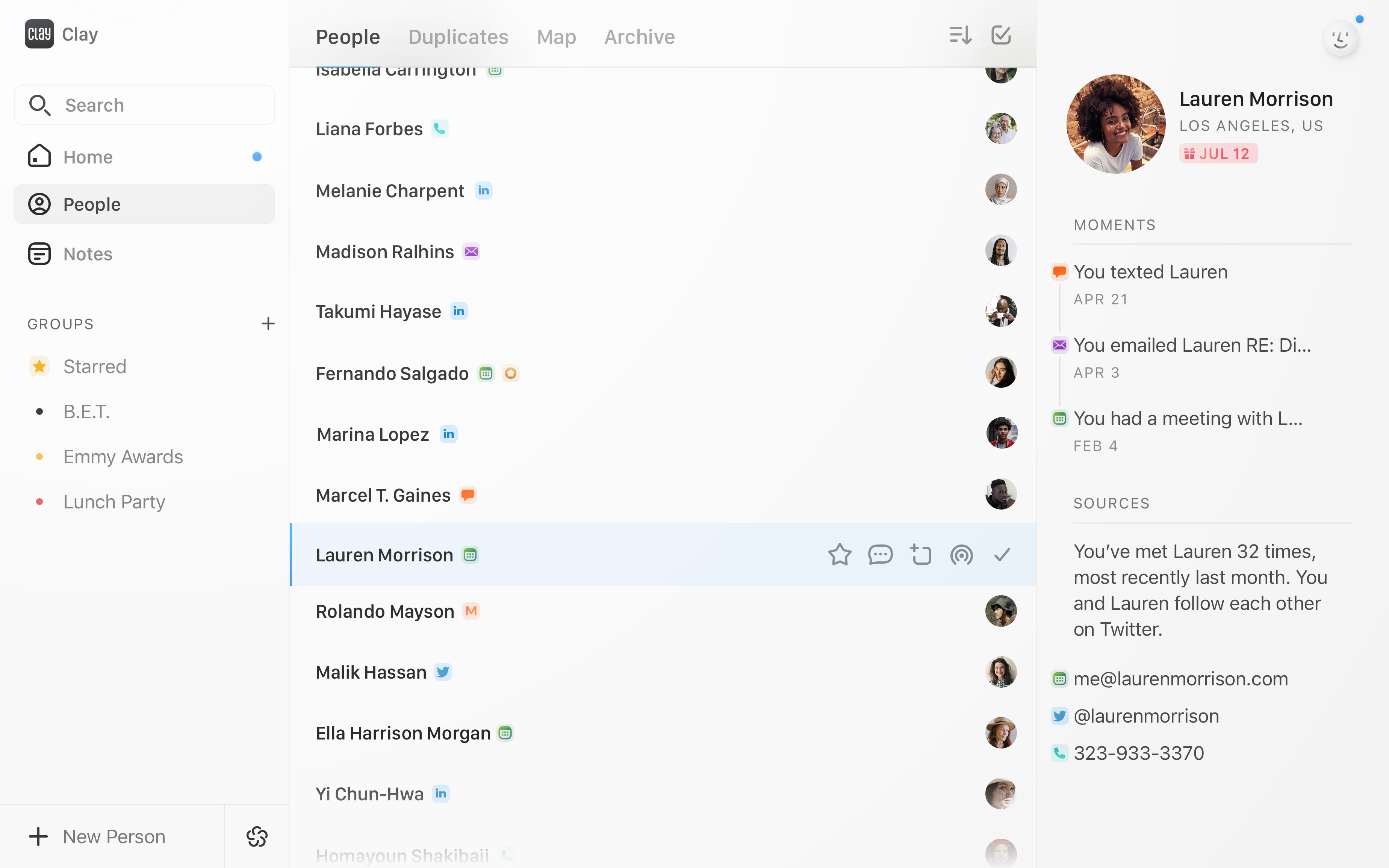 Mesh review view